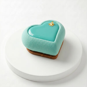 BLUE HEART CAKE