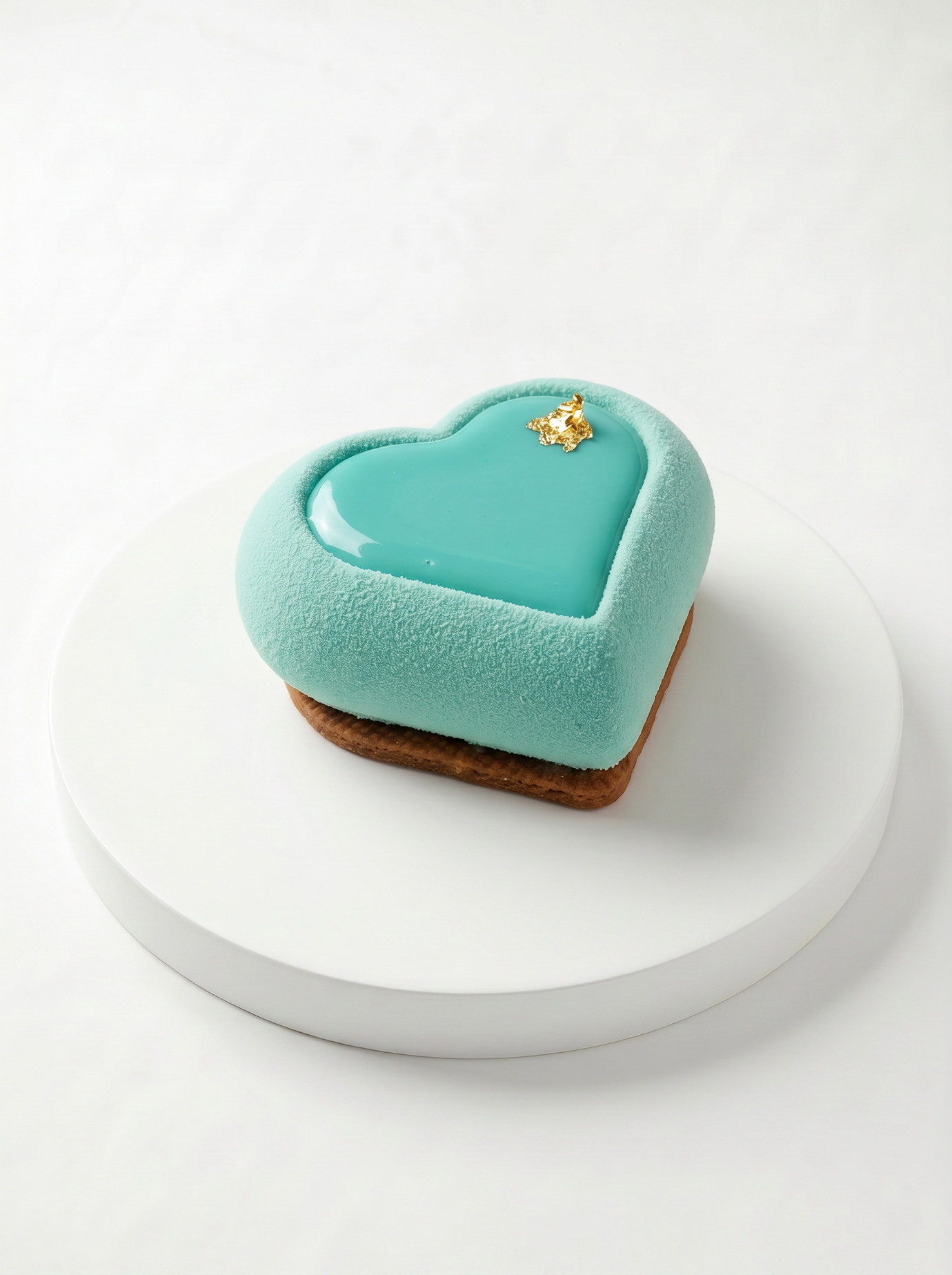 BLUE HEART CAKE